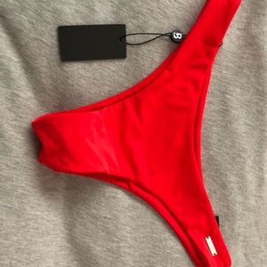 Red Blackbough classic high rise bottoms